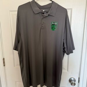 Austin FC Gray Polo
